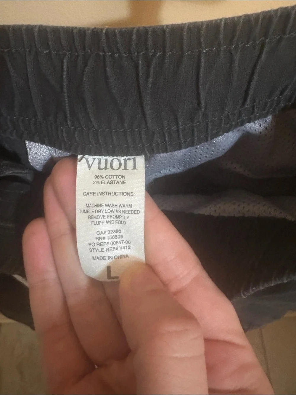 Vuori Ripstop Climber Pants in Charcoal